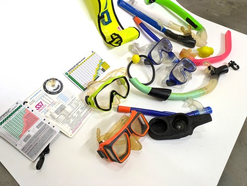 Scuba diving lot - as-is,