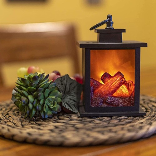 New fireplace lamp led - led, lantern