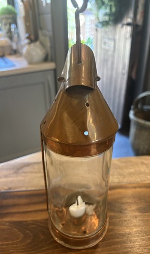 Vintage copper hand blown - copper,