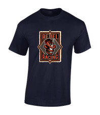 REBEL RACING MENS T SHIRT COOL