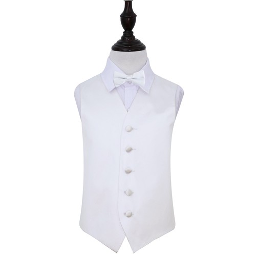 Boys waistcoat bow - bow, set