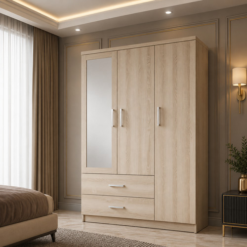 Assembled door mirrored - 3,