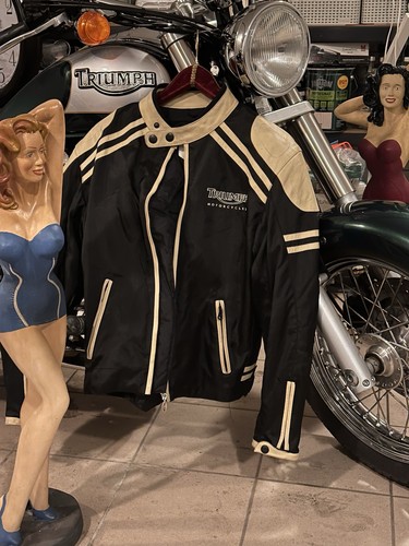 Triumph motorcycle jacket - motorcycle,