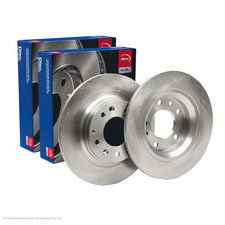 2x APEC Rear Brake Discs For