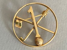 Vintage 9ct Gold Golf Prize
