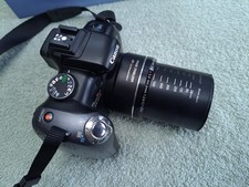 Canon PowerShot SX10 IS Digital Bridge Camera 10 MP.  28-560mm Zoom. Mint