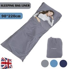 Sleeping Bag Liner Double Thermal Warm Lightweight Portable Camping 220*90cm NEW