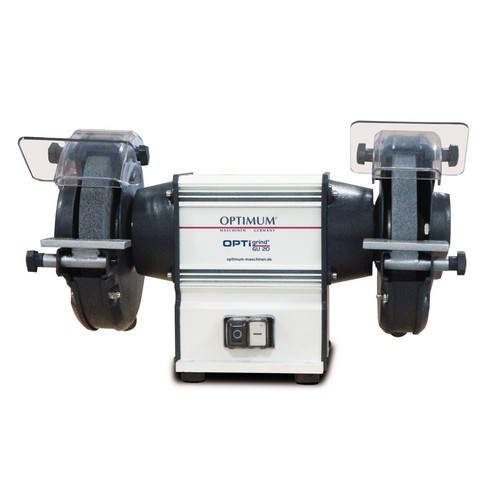 Optimum bench grinder - 8",