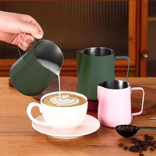 Coffee milk frothing pitcher - milk,