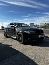 Breaking BMW 1 Series 123d M Sport E82 Coupe Auto Black Sapphire Crash Damaged