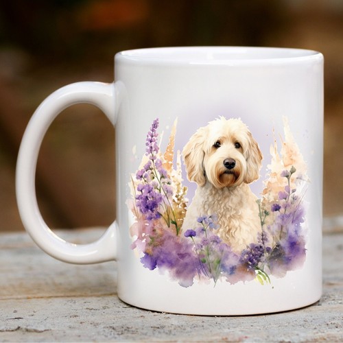 Pet dog mug watercolour - pet, mug,