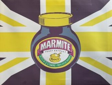 Marmite Canvas Sign