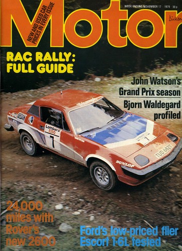 Motor 17th november 1979 - -,