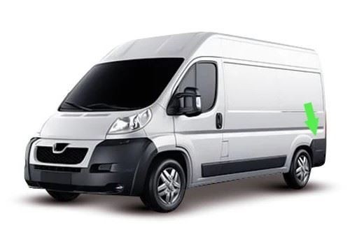 Vauxhall movano rear wheel - rear,