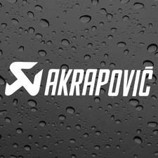 AKRAPOVIC X2 PAIR STICKERS
