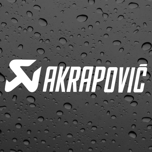Akrapovic pair stickers - akrapovic,