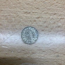 1935 Silver Threepence Coin