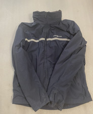 Henri Lloyd Men's Jacket Dark Blue Medium fleece lined jacket with hidden hood 