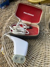Philishave Men's Vintage Battery Shaver Razor with Case