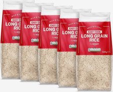 Amazon Easy Cook Long Grain Rice | 5 x 500g Packs (Total 2.5kg) | Premium Qualit