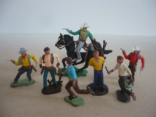 Britains swoppet cowboys - 7,