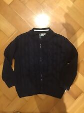 Darcy Brown   Boys / Girls Navy Zip Cardgan Age 5 Unworn