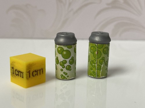 Barbie dream house drink cans - house,