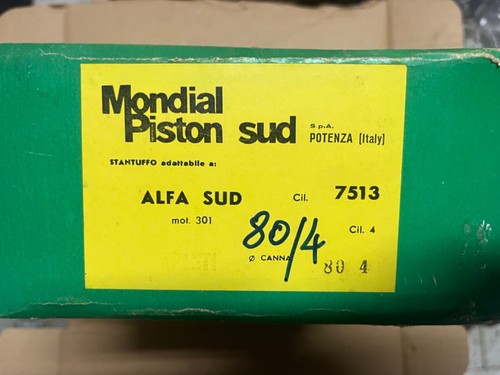 Alfa romeo alfasud piston set - romeo,