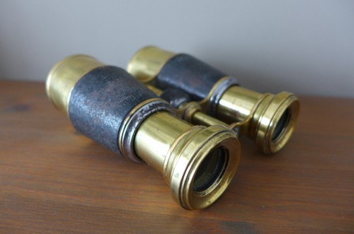 Ww brass binoculars - 1,