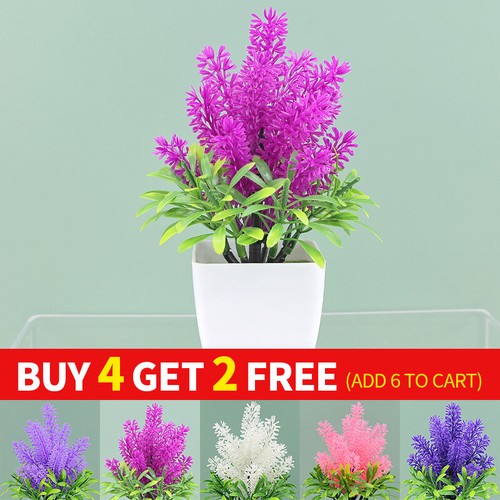 Artificial potted flowers fake - potted,