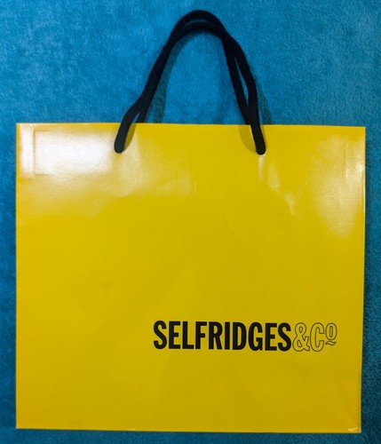 Selfridges shopping paper - paper, gift