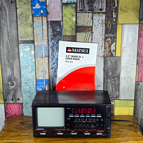 Vintage matsui mcr 530 - mcr,