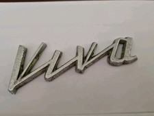 Vintage/Classic 1970s Vauxhall Viva Hillman Avenger Chrome Car Script Badges