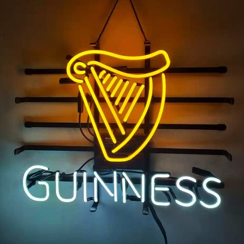New guinness beer glass neon - beer,