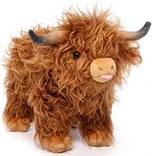 OUOZZZ Highland Cow Teddy –