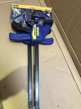 2 x Irwin Quick-Grip T5122QCEL7 12" / 300mm Bar Clamps / Spreaders 136kg Force