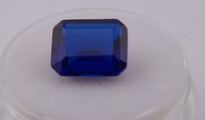 Blue sapphire emerald cut - sapphire,