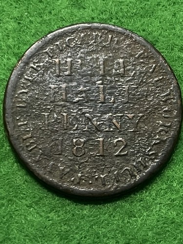 1812 halfpenny conder token - halfpenny,