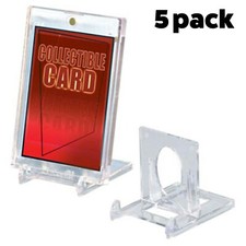 Ultra Pro Two-Piece Small Trading Card Card Display Stand  - Pack of 5!