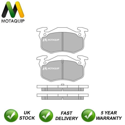 Brake pads set rear motaquip - brake,