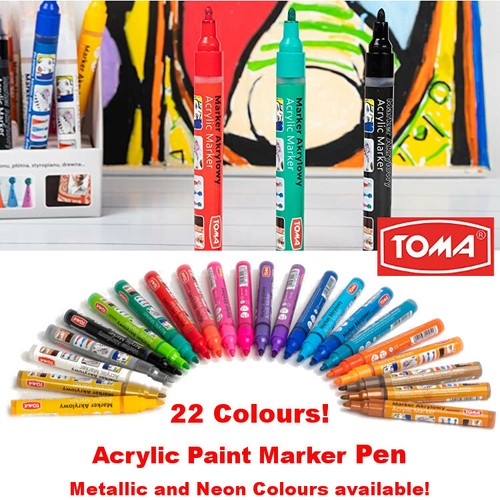 Acrylic paint marker pens - acrylic,
