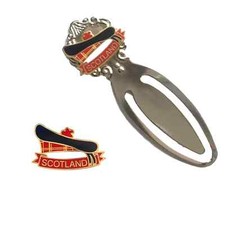 Scotland Tartan Tammy Enamel