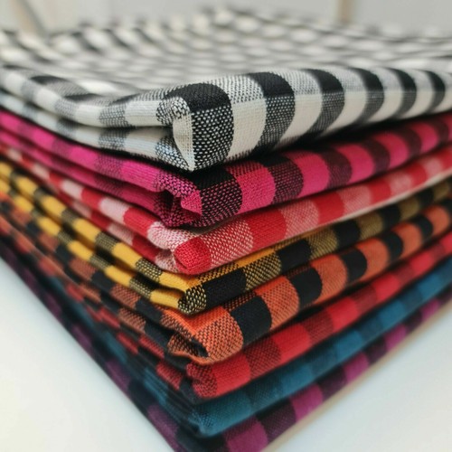 100 linen gingham - 100%, check