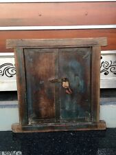 Antique Wooden Green Painted