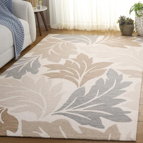 Modern style wool - area, rug
