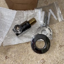 Tissino Chrome Round Shower Outlet Elbow Without Hook