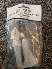 Wedding Cake Topper. Bride And