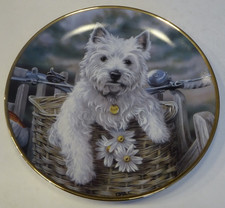 HITCHING A RIDE BY PAUL DOYLE WESTIES - DANBURY MINT  COLLECTOR'S PLATE
