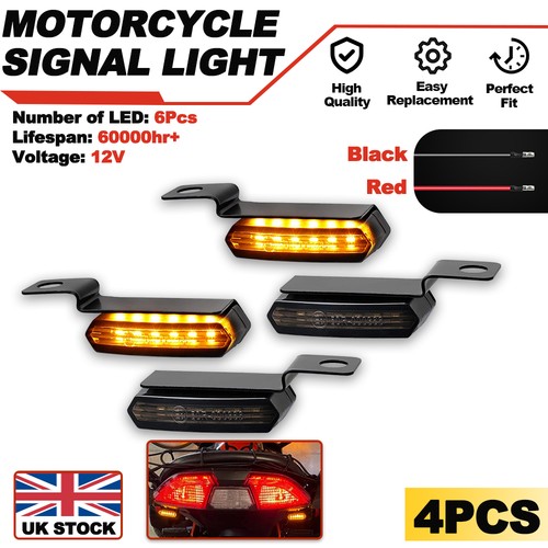 4pcs universal 6led - 4pcs, motorcycle