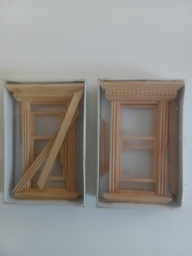 Dolls house windows scale - house,